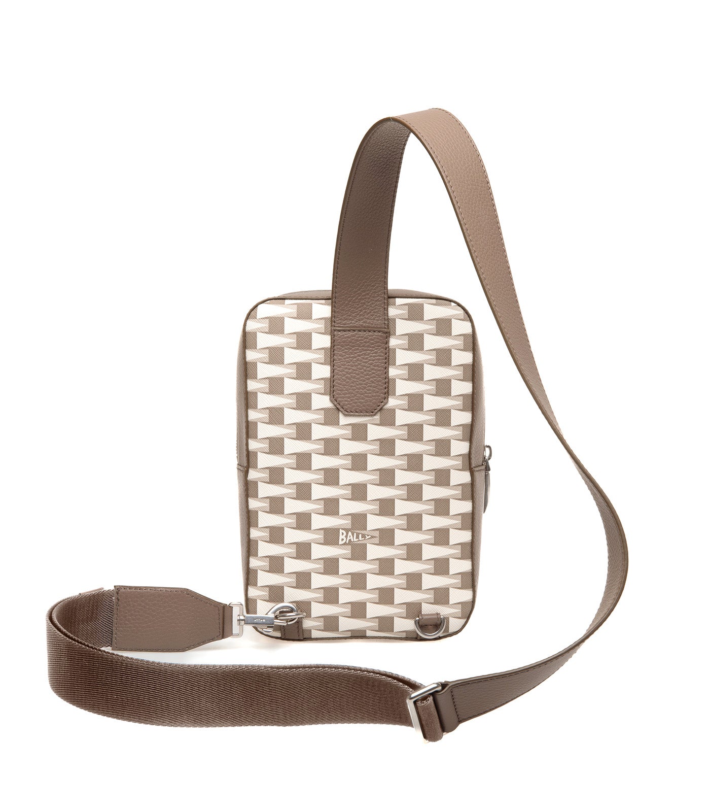 Pennant Sling Bag Multisepia