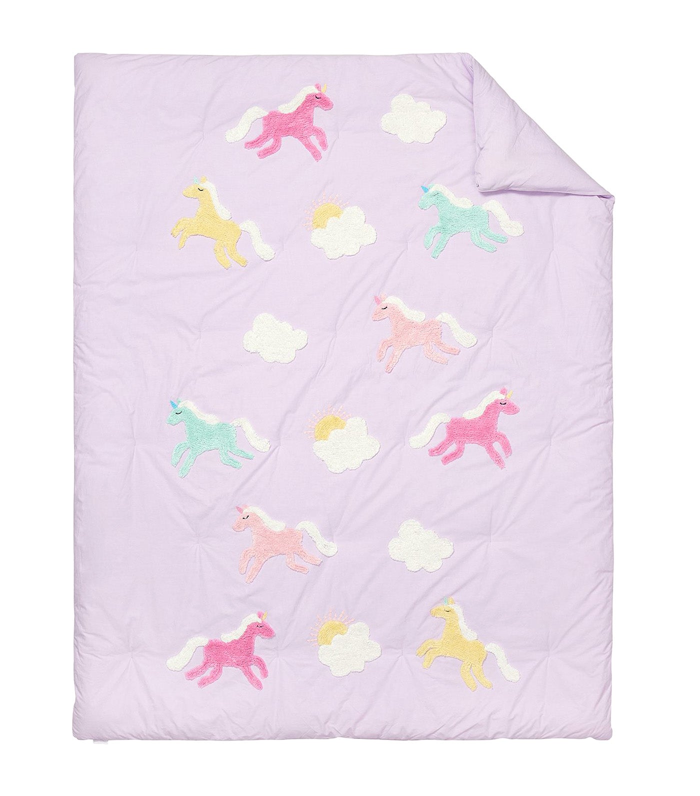 Candlewick Unicorn Comforter and Shams