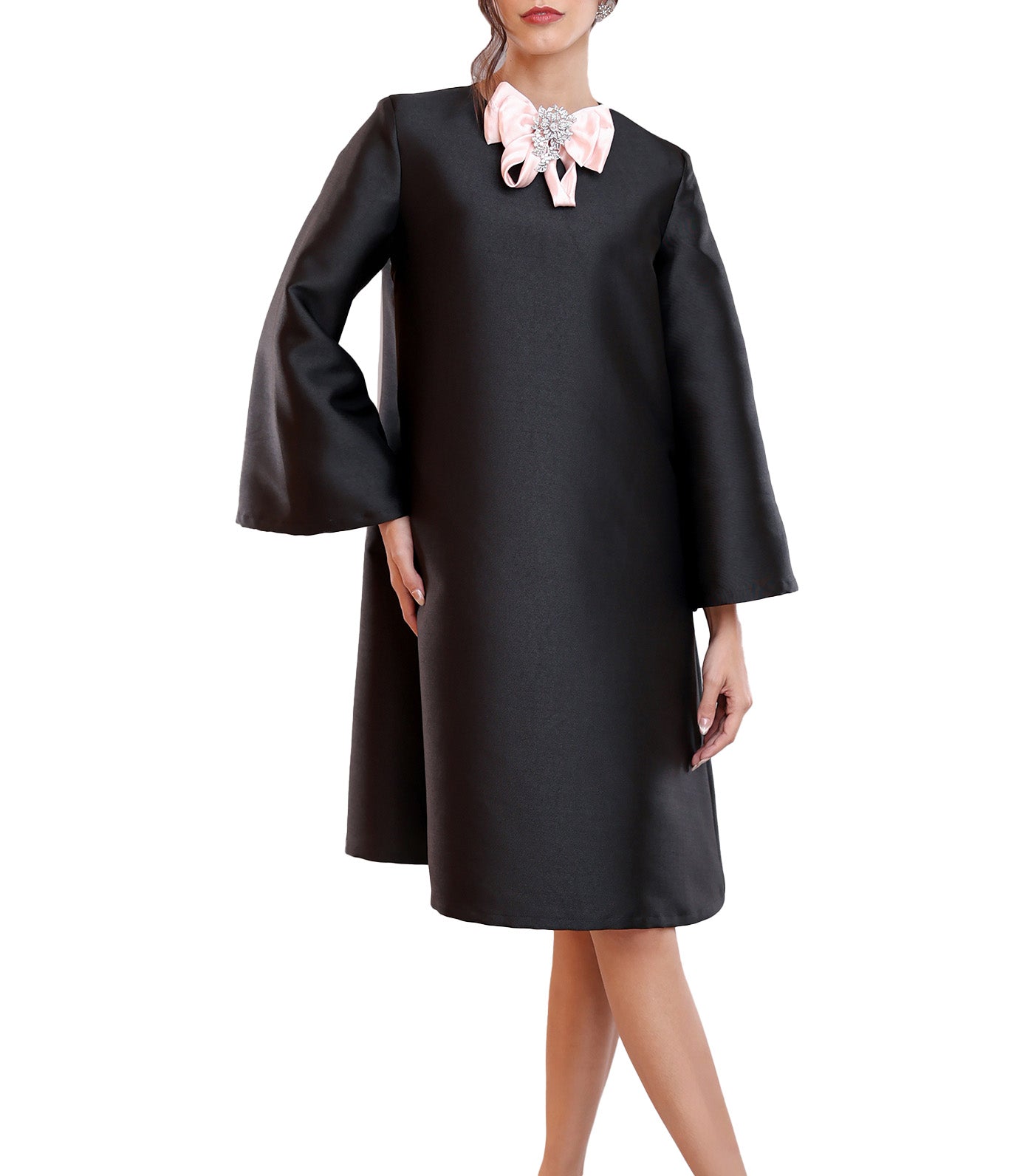 Noelle Dress with Ribbon