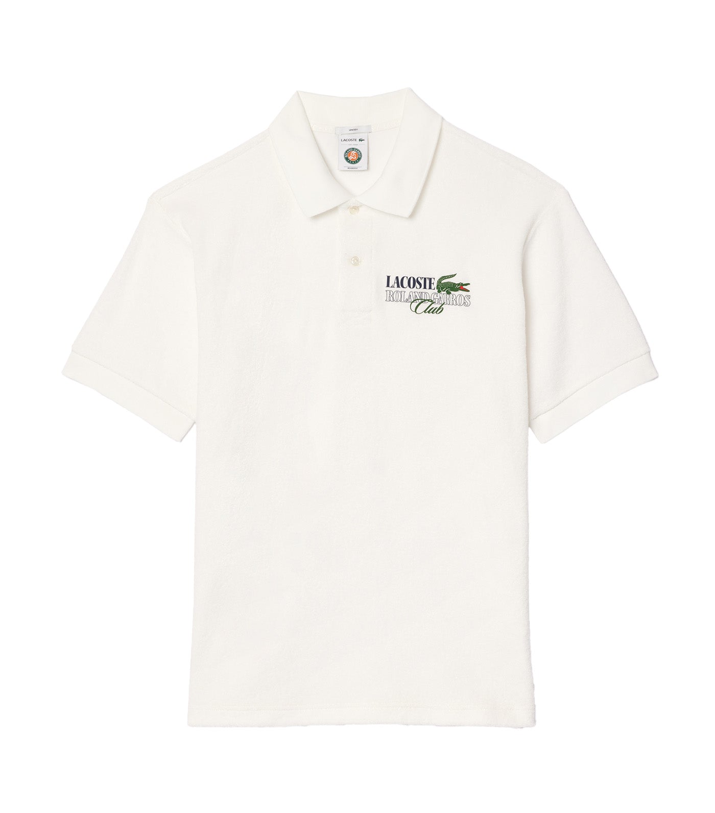 Roland Garros Edition Terry Polo Shirt Flour