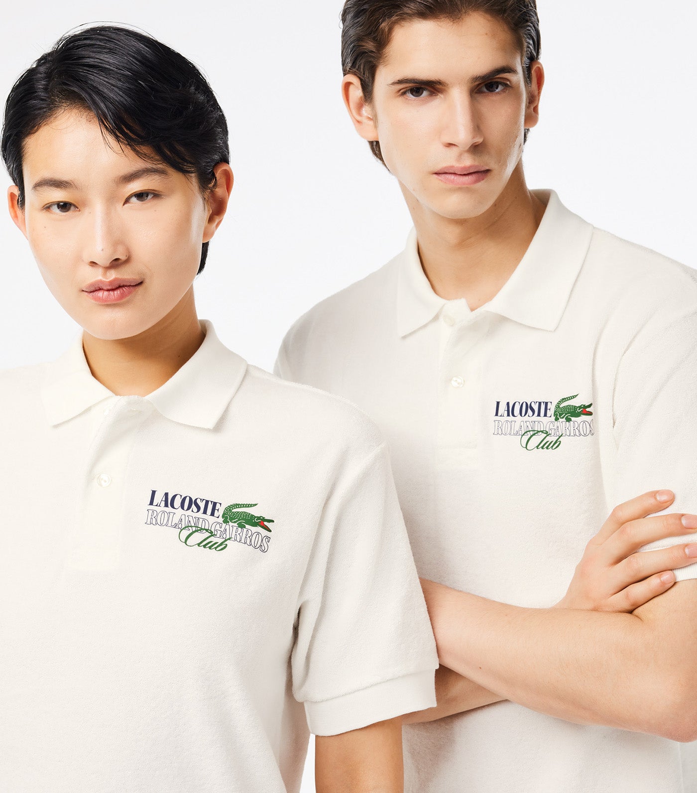 Roland Garros Edition Terry Polo Shirt Flour