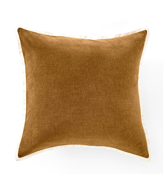 Classic Cotton Velvet Pillow Cover 20x20 Inches