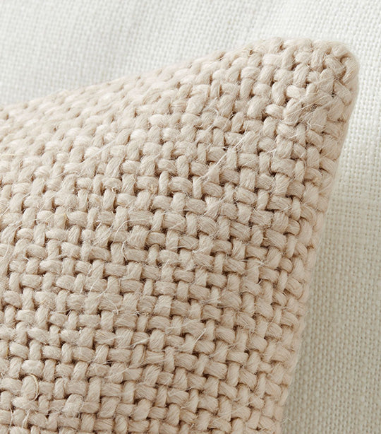 Faye Linen Textured Pillow - 61x61cm