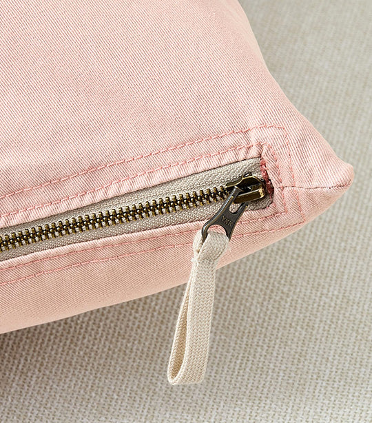 Sunwashed Twill Pillow Cover