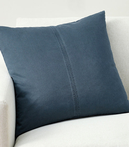 Sunwashed Twill Pillow Cover