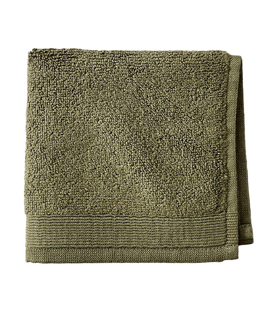 Plush Fibrosoft Towel Collection - Dark Olive