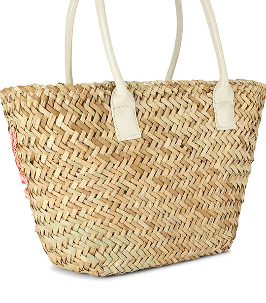 Kensington Basket Bag Beige Comb