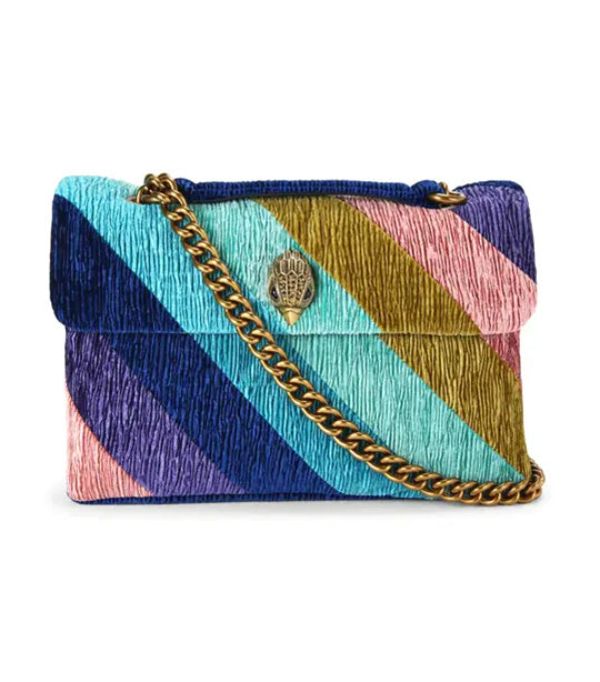 Velvet Soft Kensington Bag Blue Multi