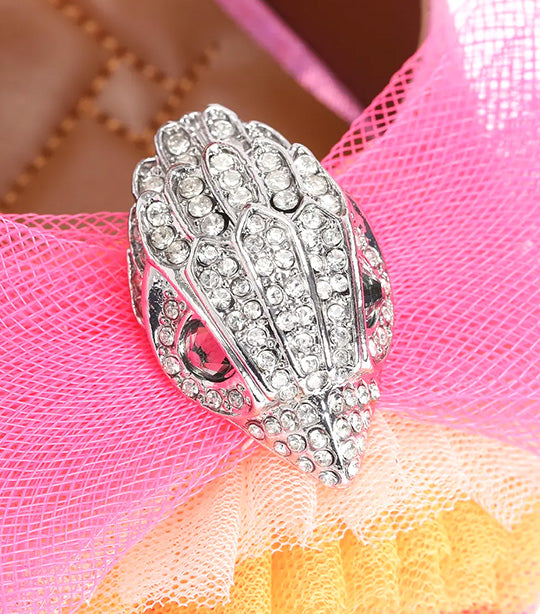 Kurt Geiger Kensington Bow Sandal Pink