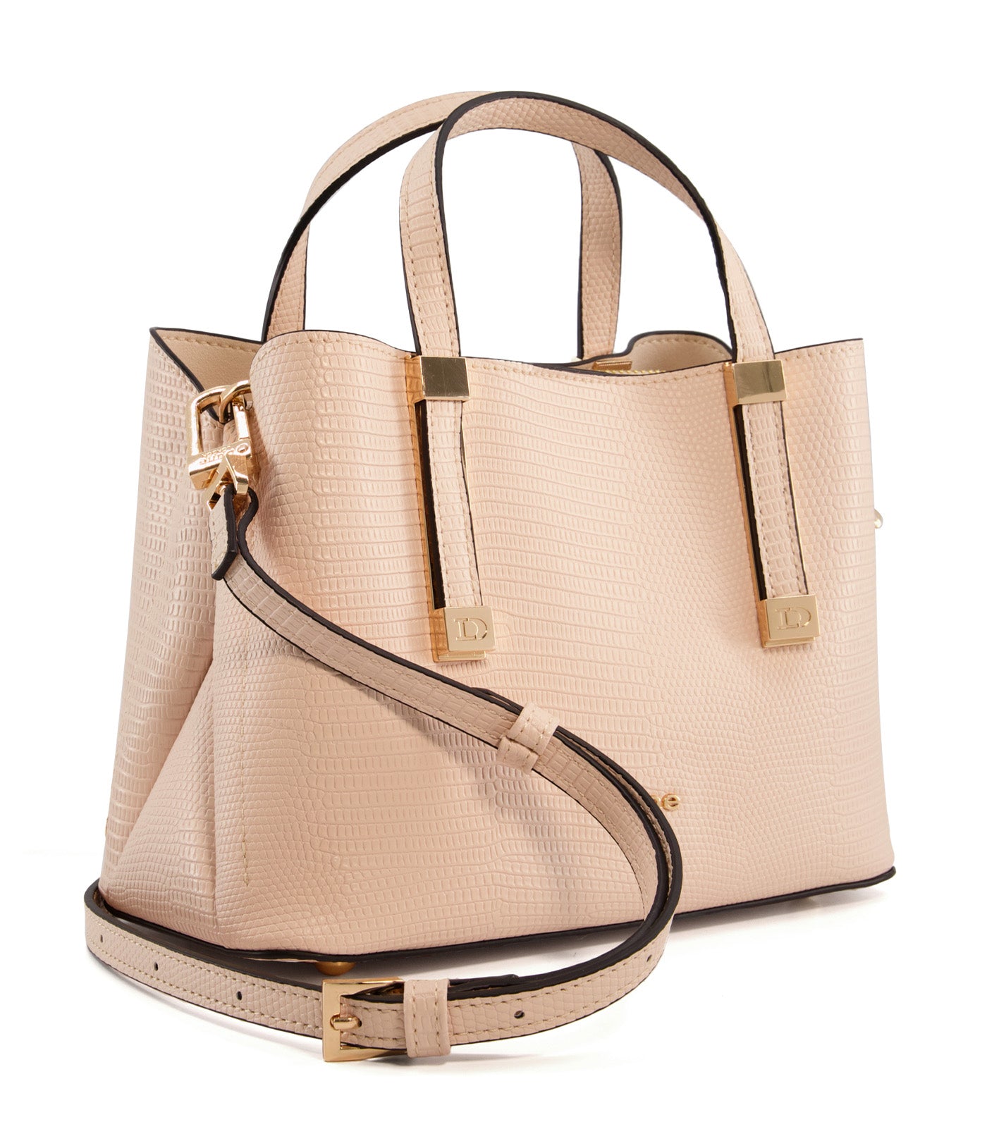 Dinkiedorrie Mini Top Handle Bag Blush
