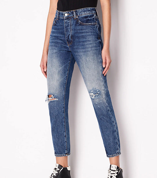 J51 Carrot Fit Rigid Denim Jeans