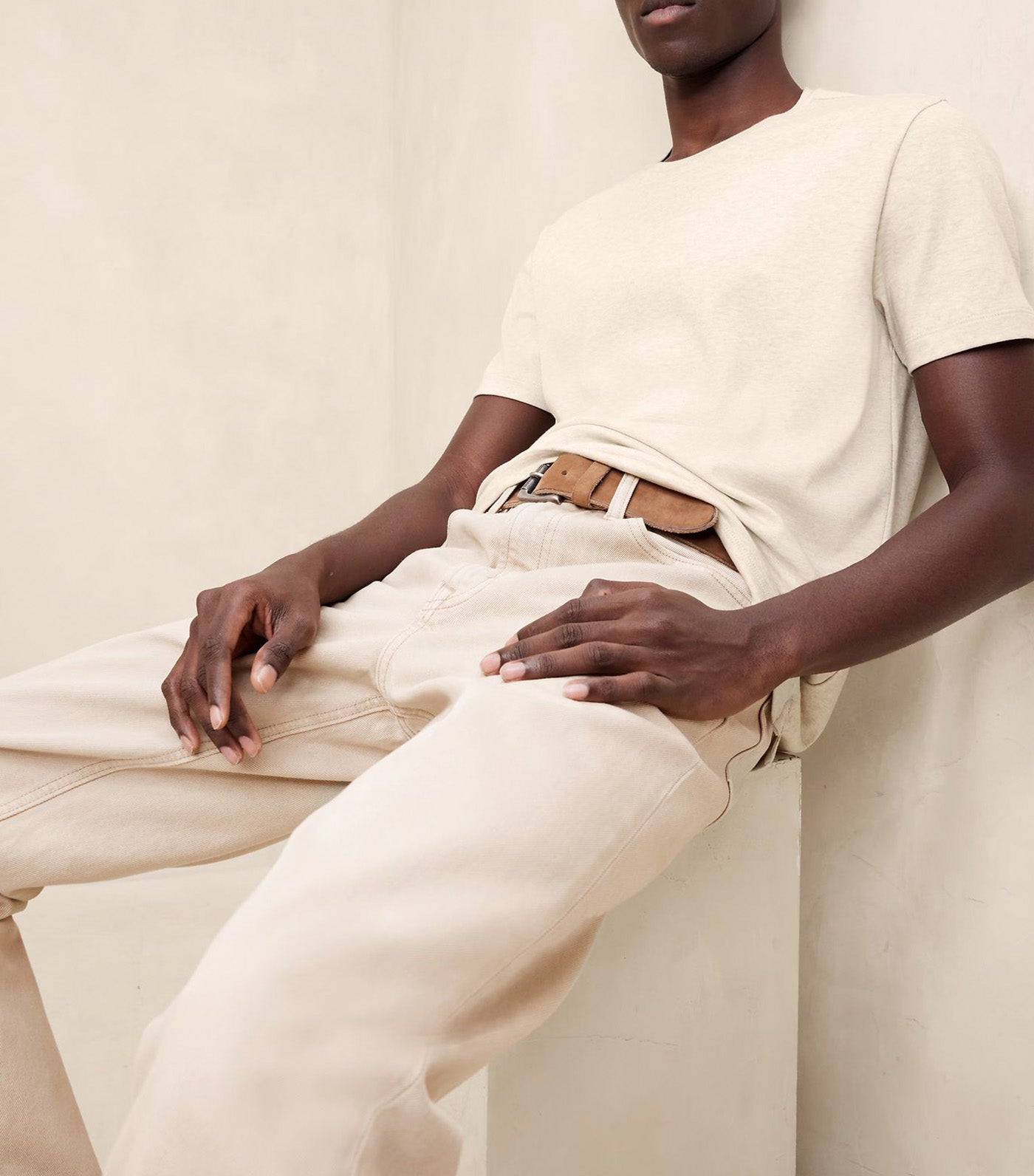 Luxury-Touch T-Shirt Oatmeal Heather