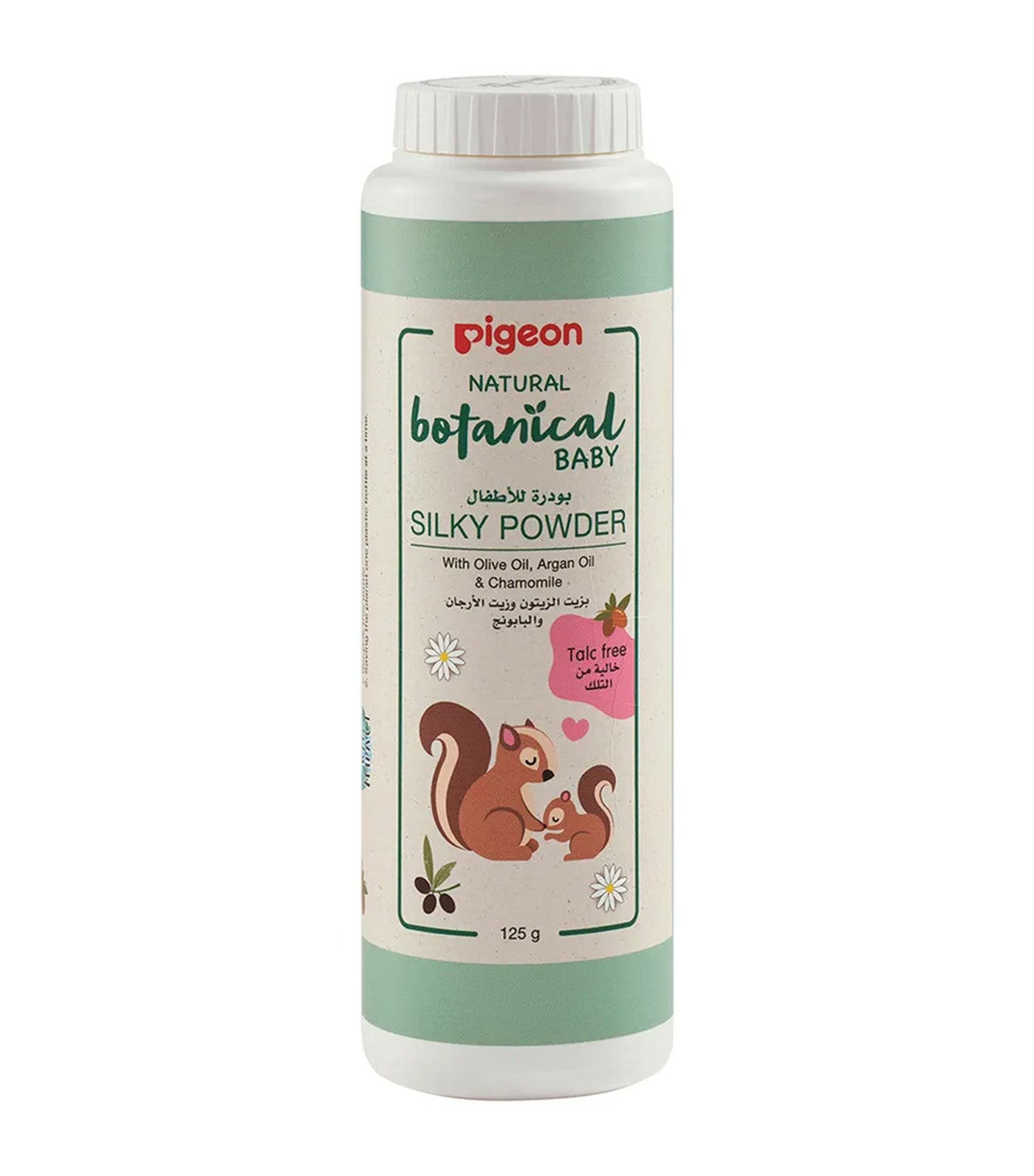 Natural Botanical Baby Silky Powder 125g
