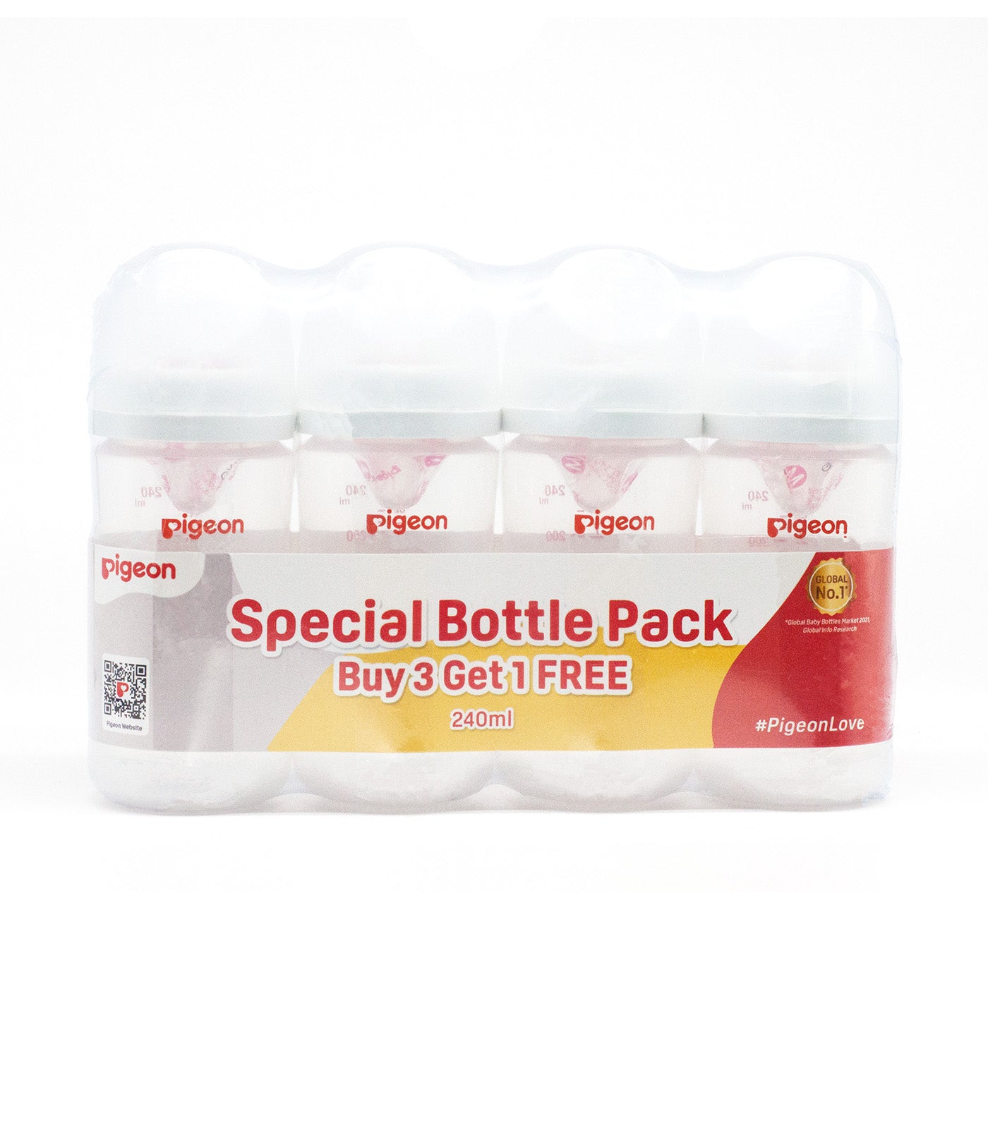 Special Bottle Pack 4pc. PP Wide Neck Bottle