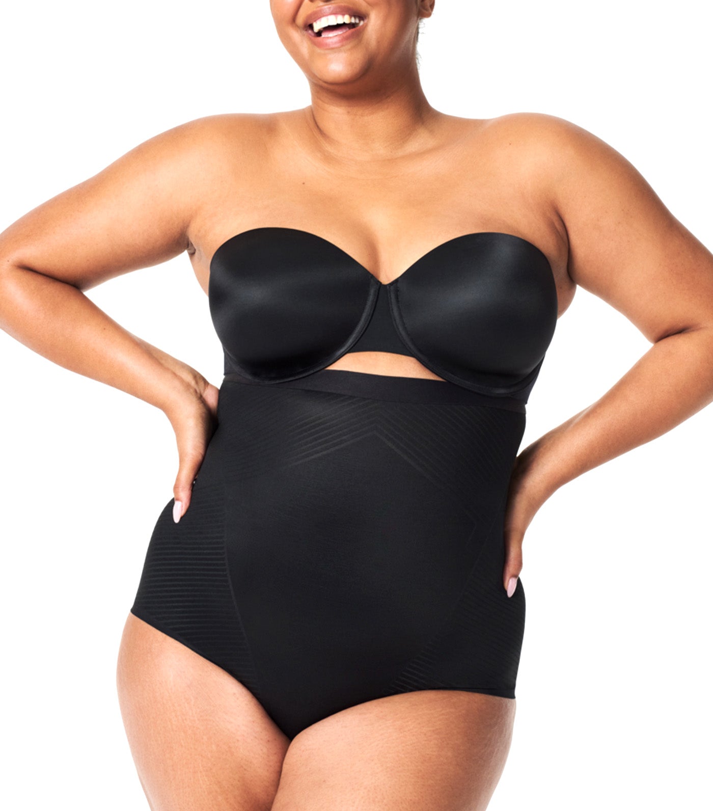 Thinstincts 2.0 High Waisted Brief Very Black