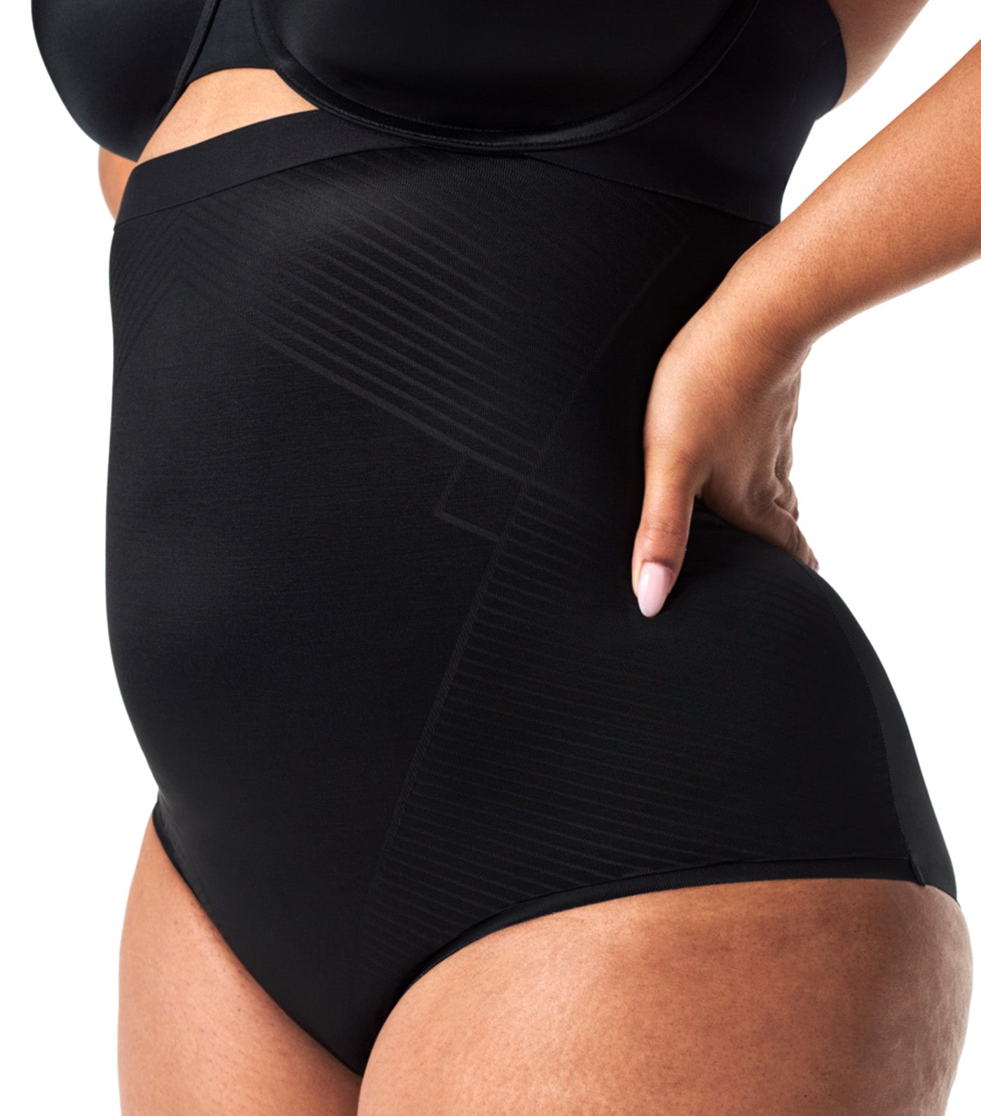 Thinstincts 2.0 High Waisted Brief Very Black