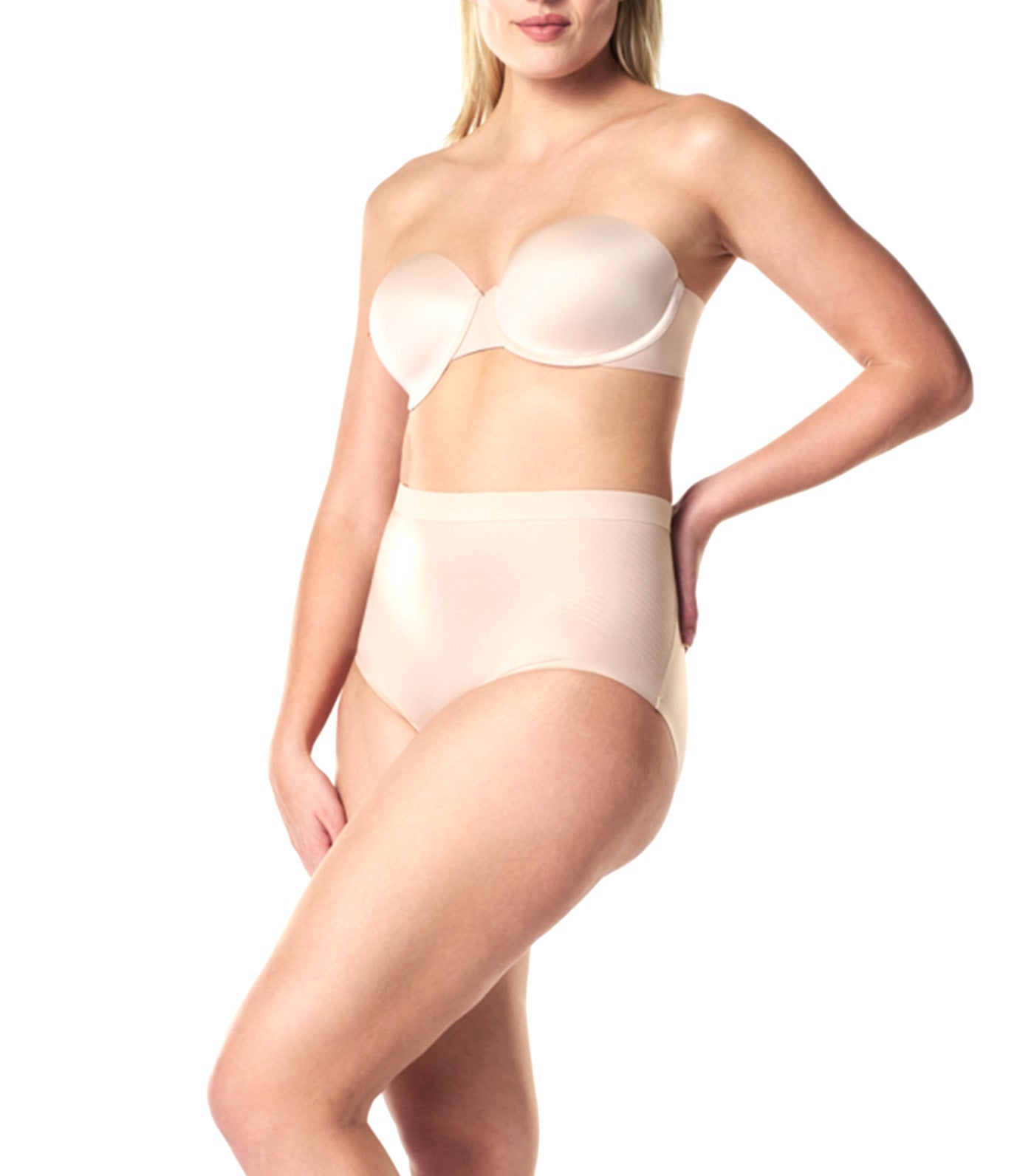 Suit Your Fancy Strapless Bra Champagne Beige
