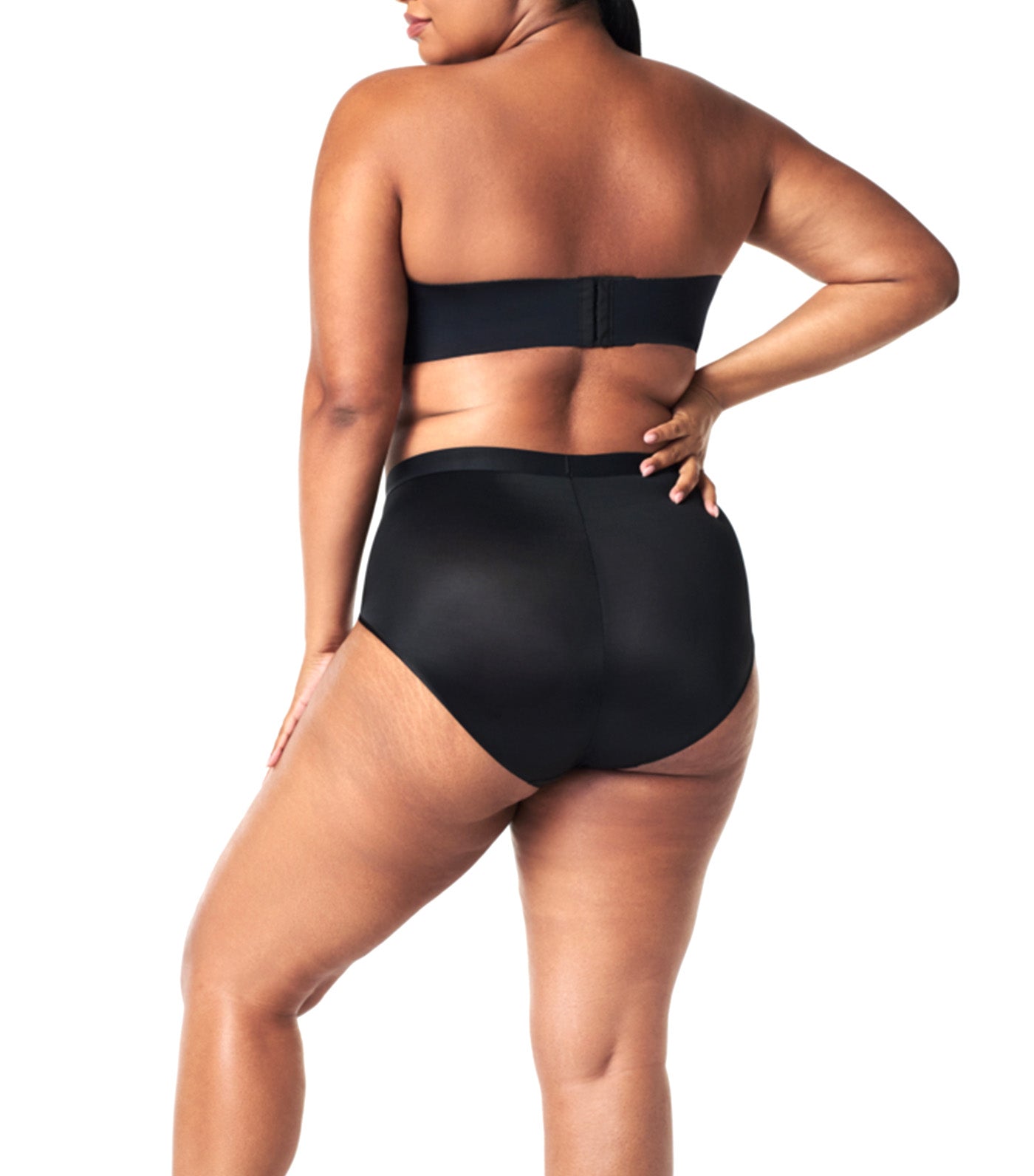 Suit Your Fancy Strapless Bra Very Black