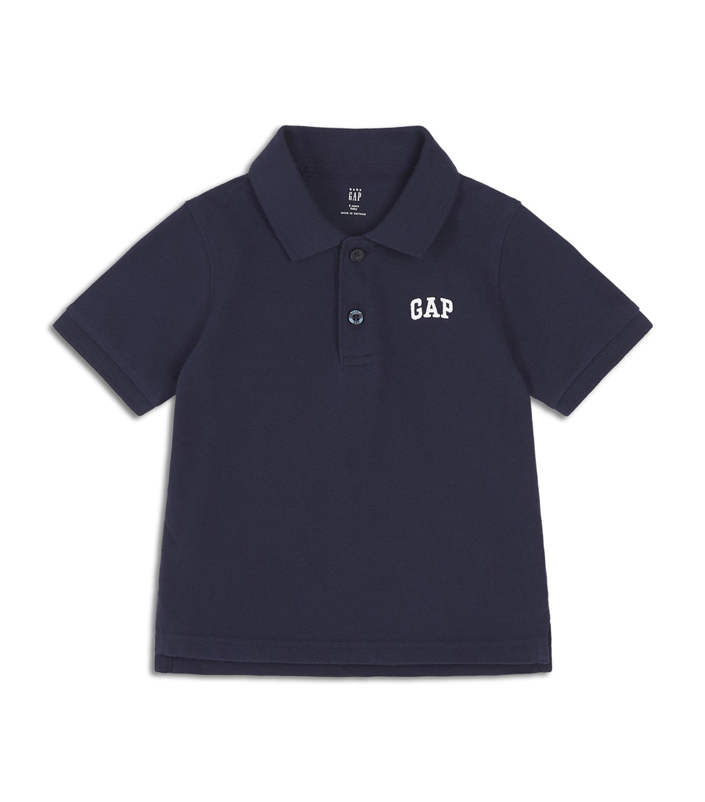 Toddler Cotton Pique Polo Tapestry Navy