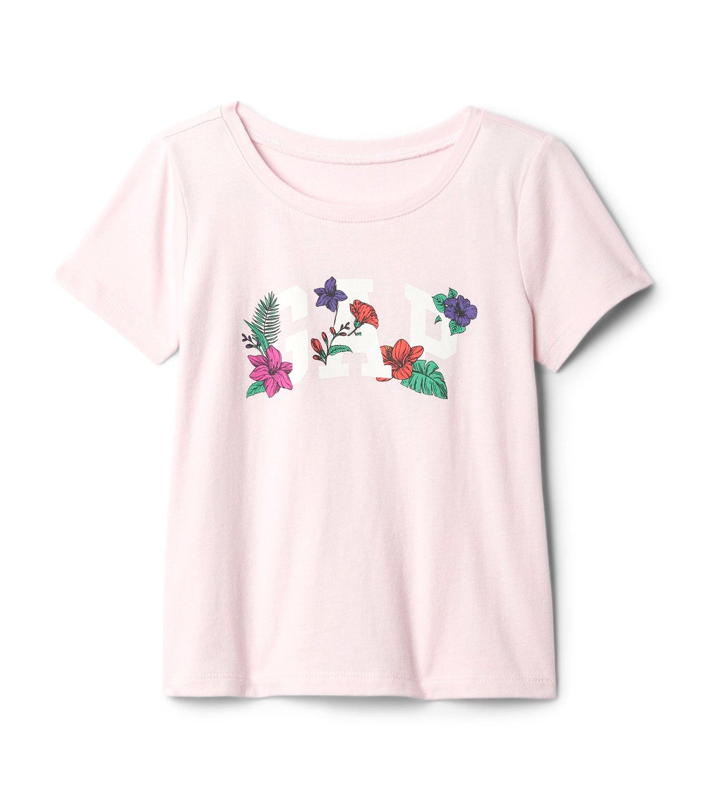 babyGap Logo T-Shirt Light Peony