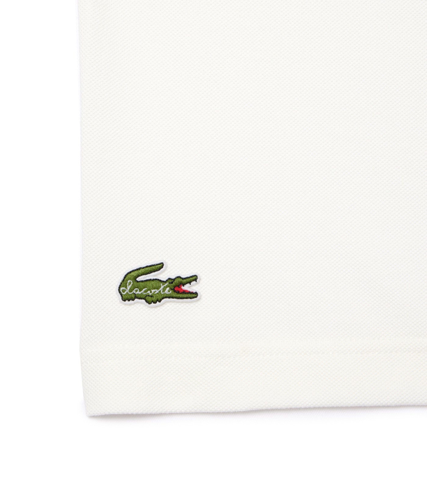 Patent Back Piqué T-Shirt Flour/Polo