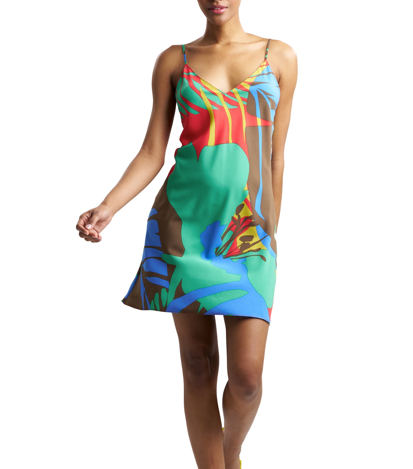 Portofino Chemise Red Multi