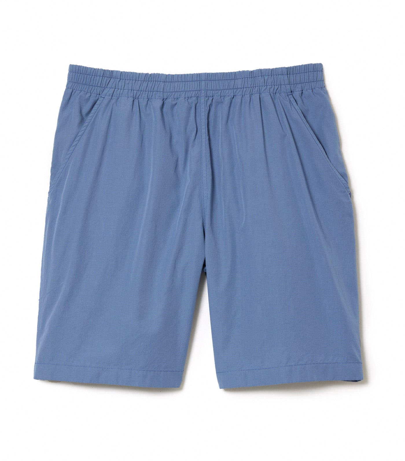 Relaxed Fit Washed Effect Elastic Bermuda Shorts Stonewash