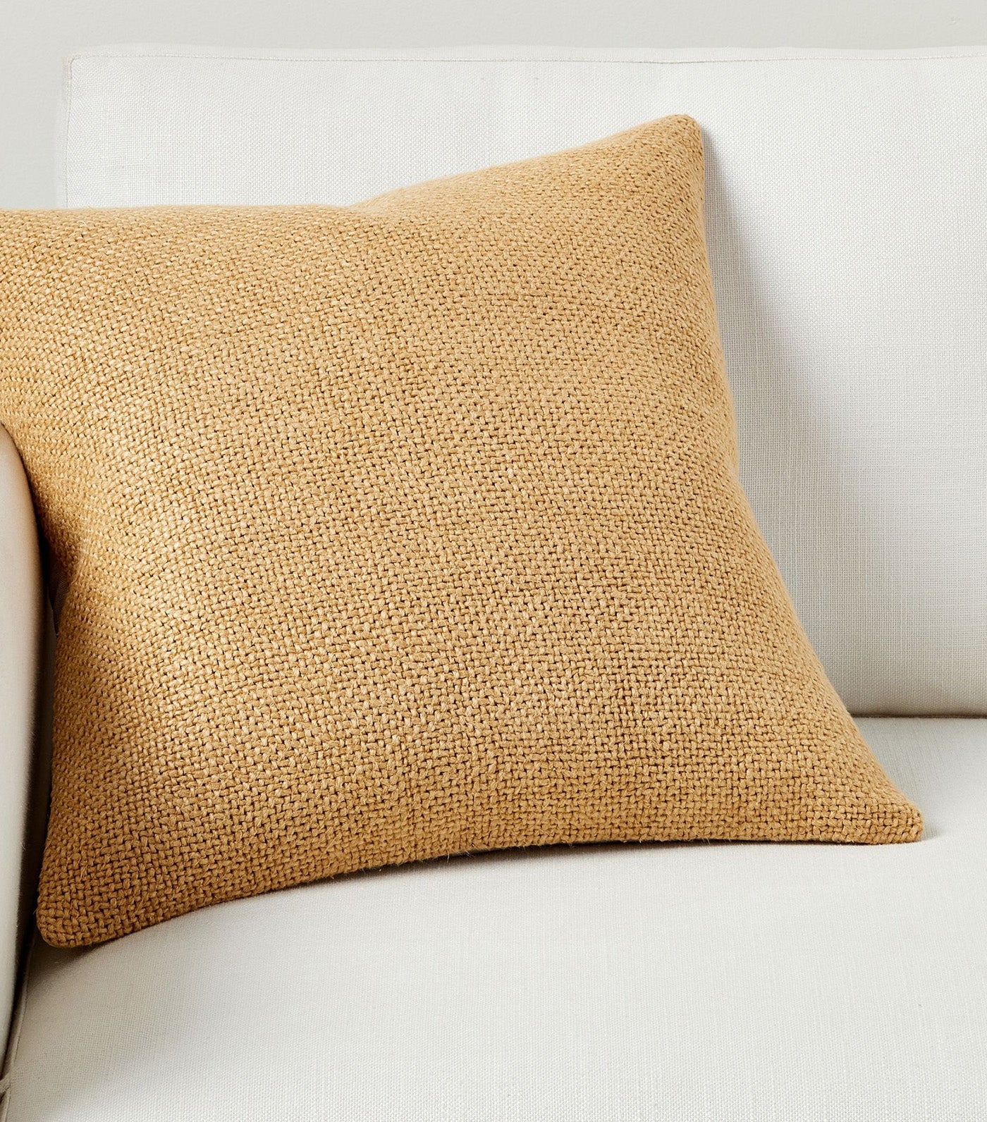 Faye Linen Textured Pillow Cover - 51x51 cm