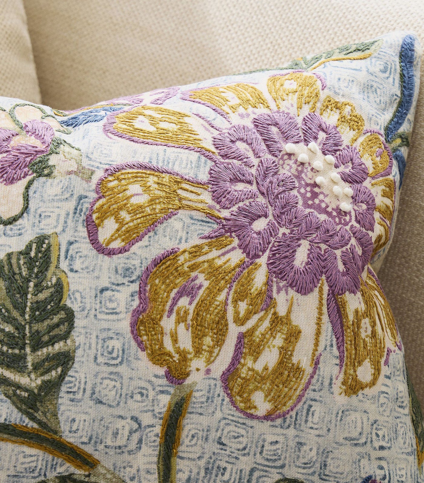 Loren Botanical Pillow Cover