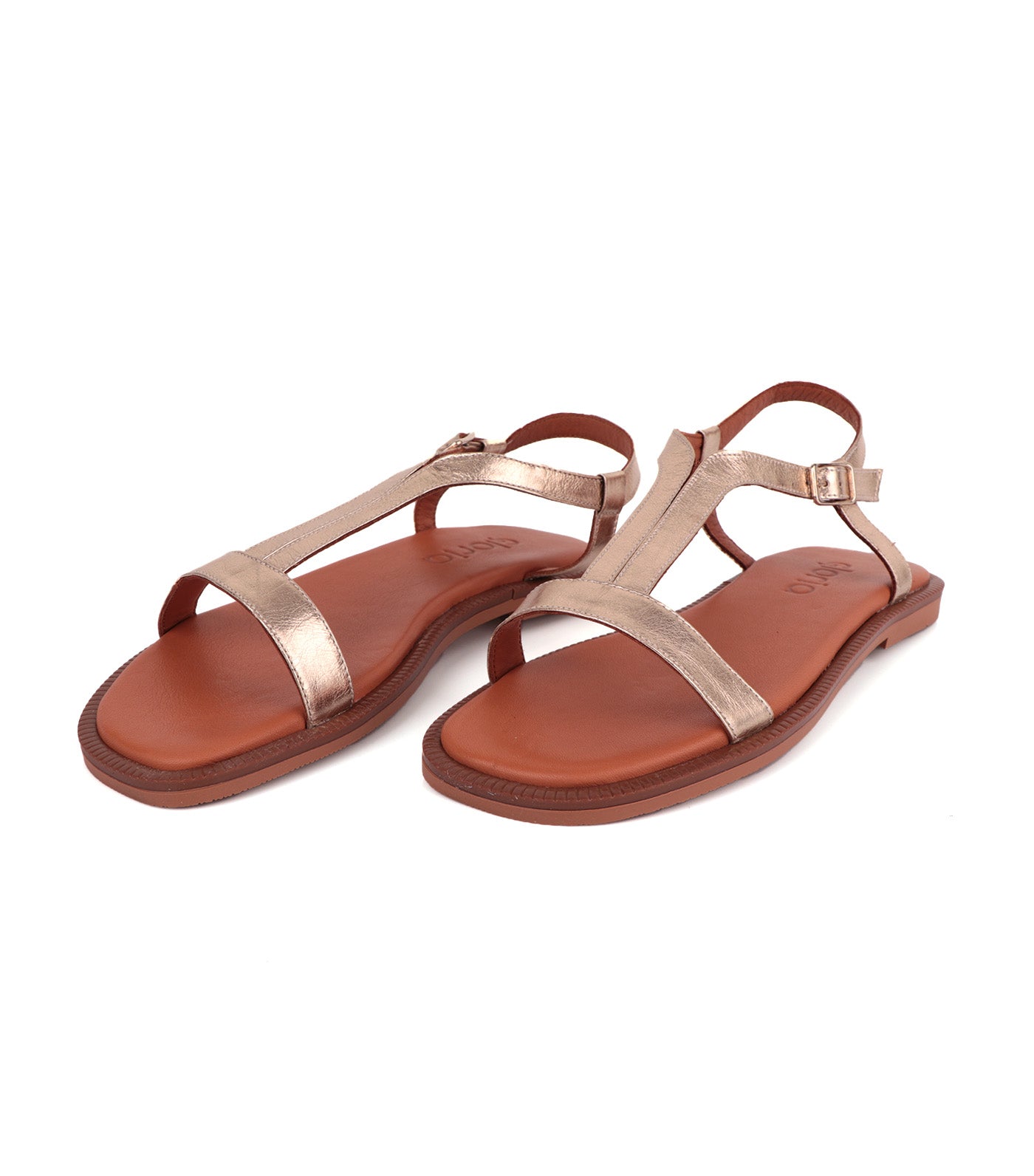 Sandals Metal Light Gold