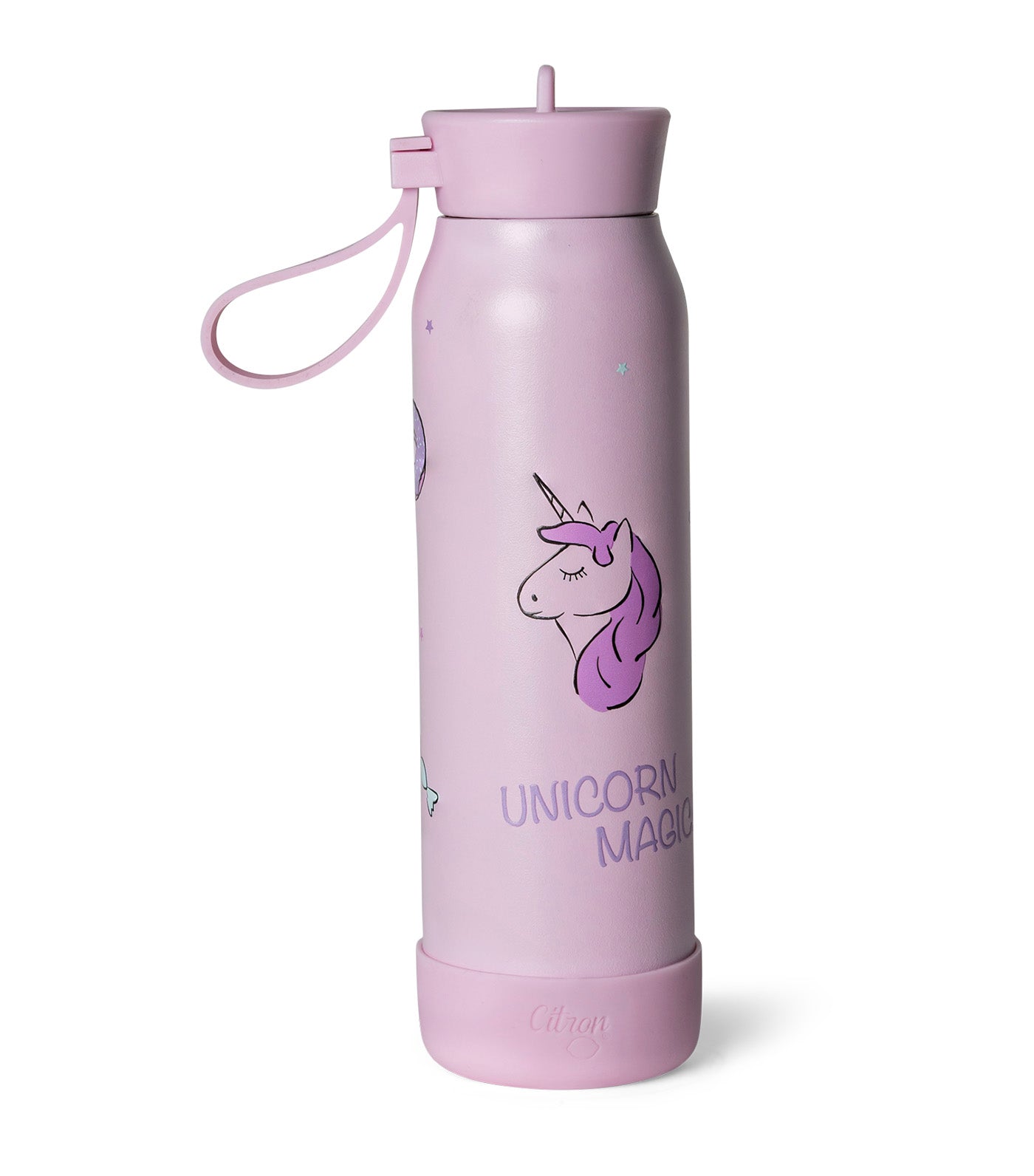 350ml Small Water Bottle Stormy Unicorn