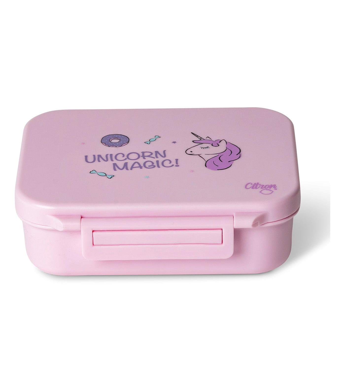Absolut Tritan Snackbox With 3 Compartments Stormy Unicorn