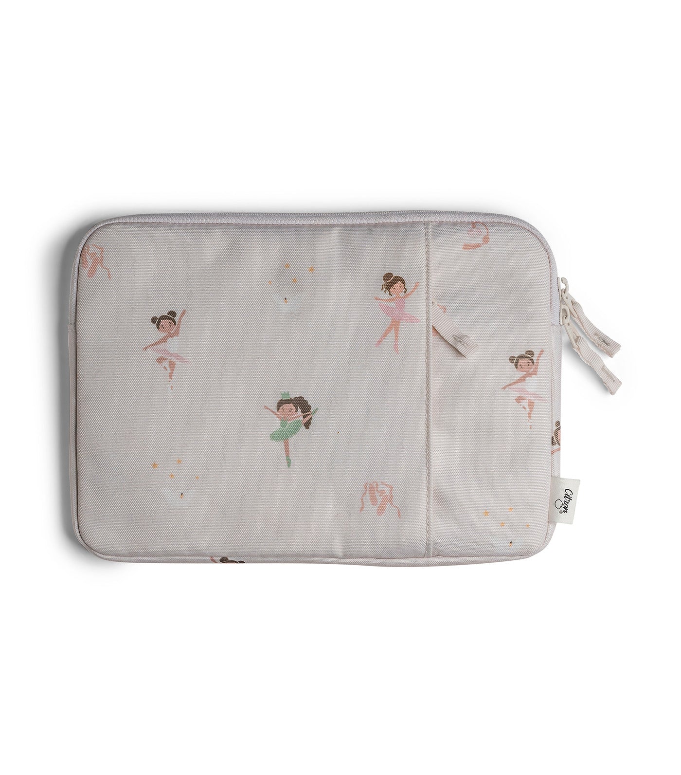 Protective iPad Sleeve with Zipper Ballerina