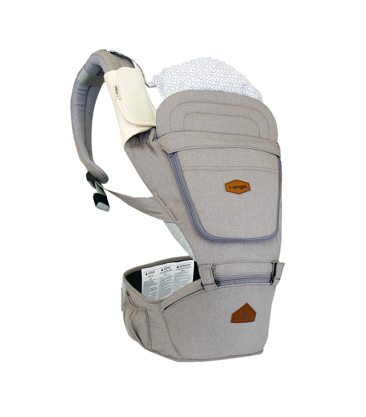 i-angel Light Hipseat Carrier Mocha