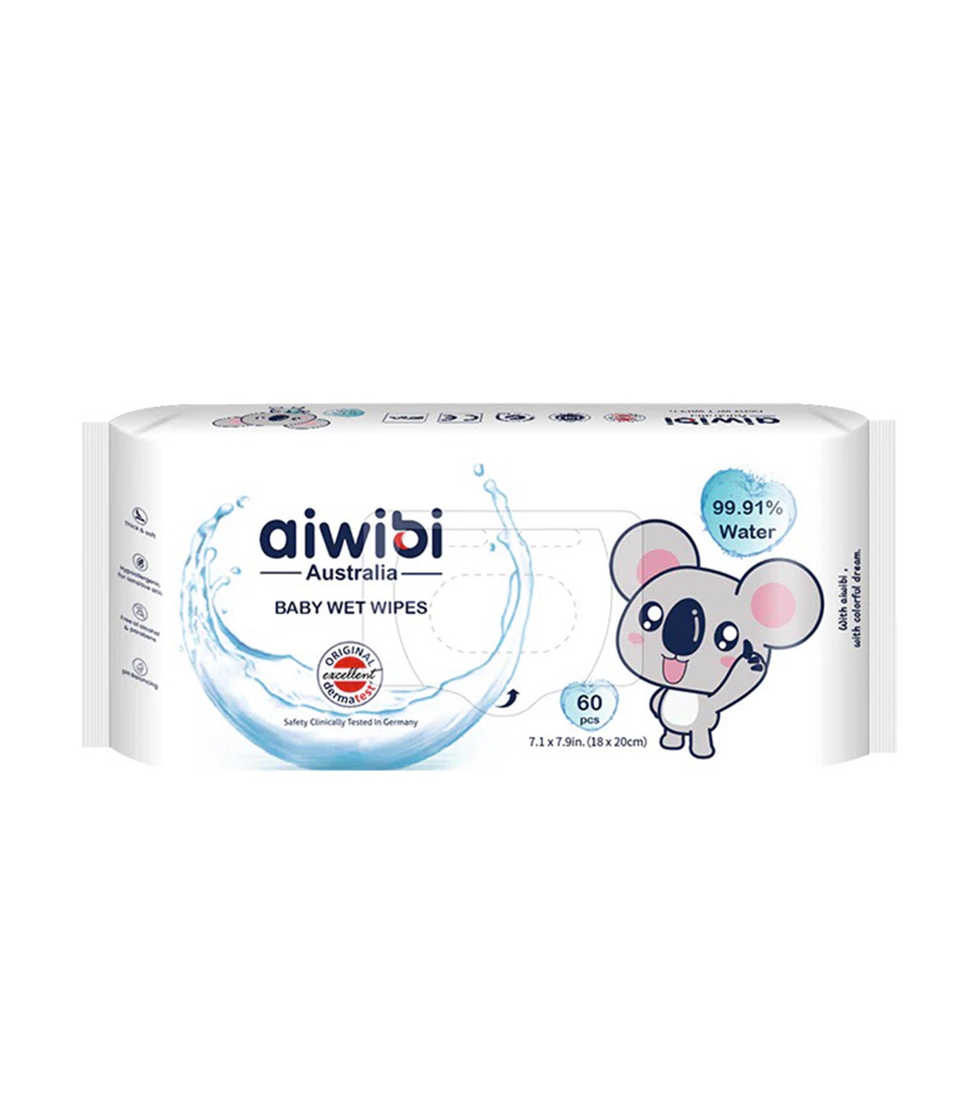 99.91% Pure Water Wipes