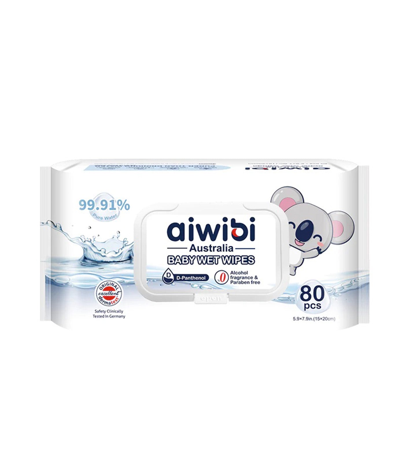 99.91% Pure Water Wipes