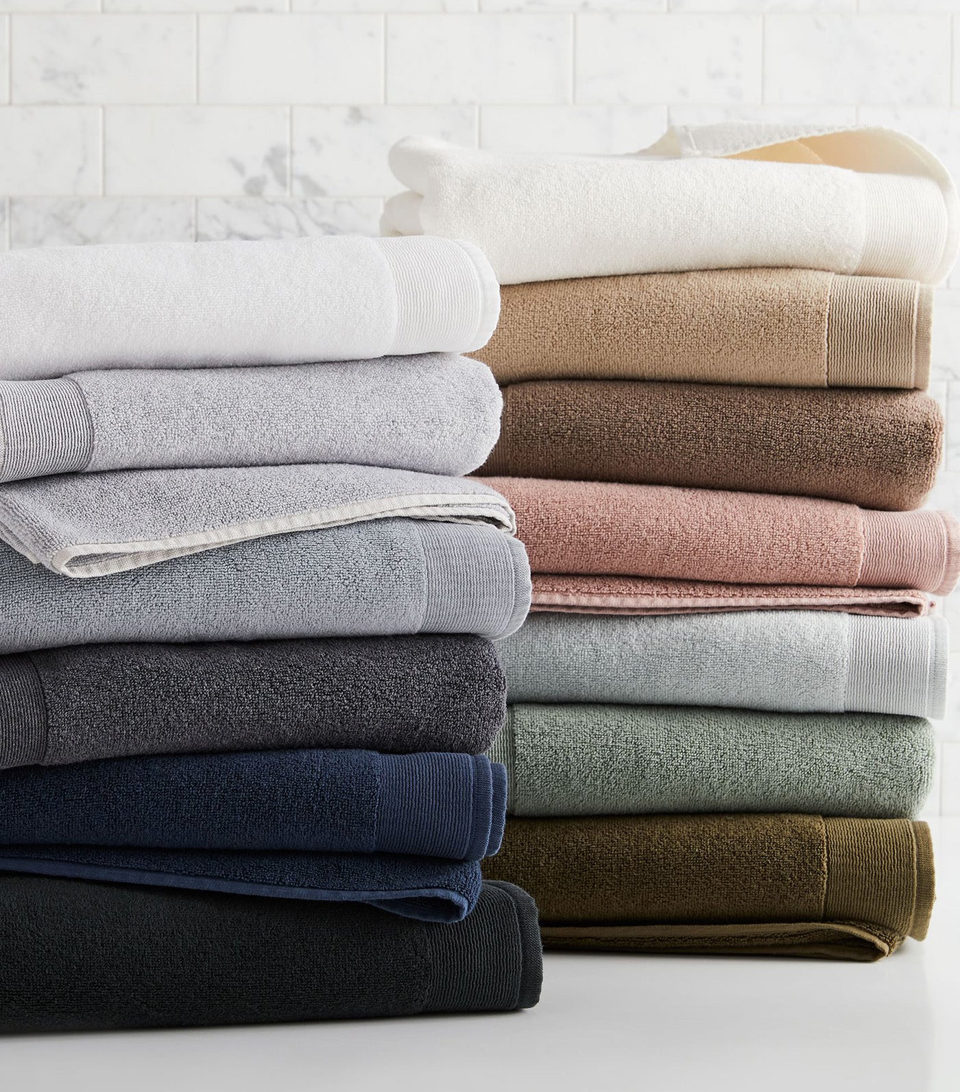 Plush Fibrosoft Towels Sand