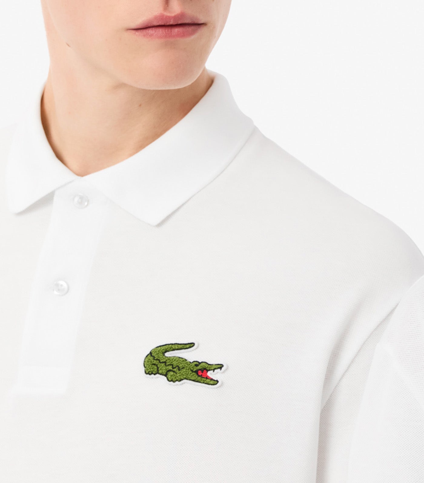 Original L.12.12 Loose Fit Polo Shirt With Badge