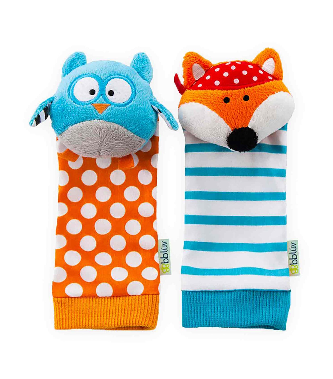 Duö: Foot Finders Owl & Fox