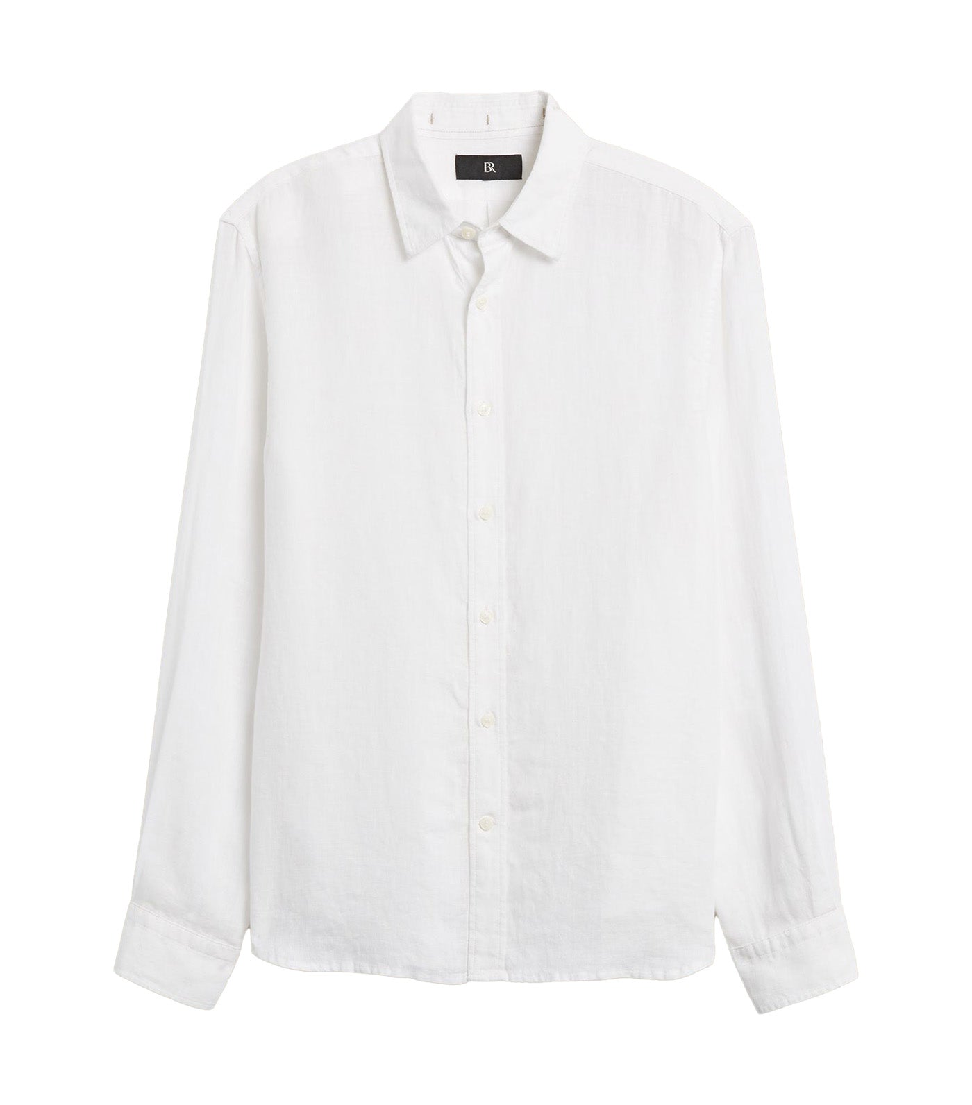 Standard Castello Linen Shirt White