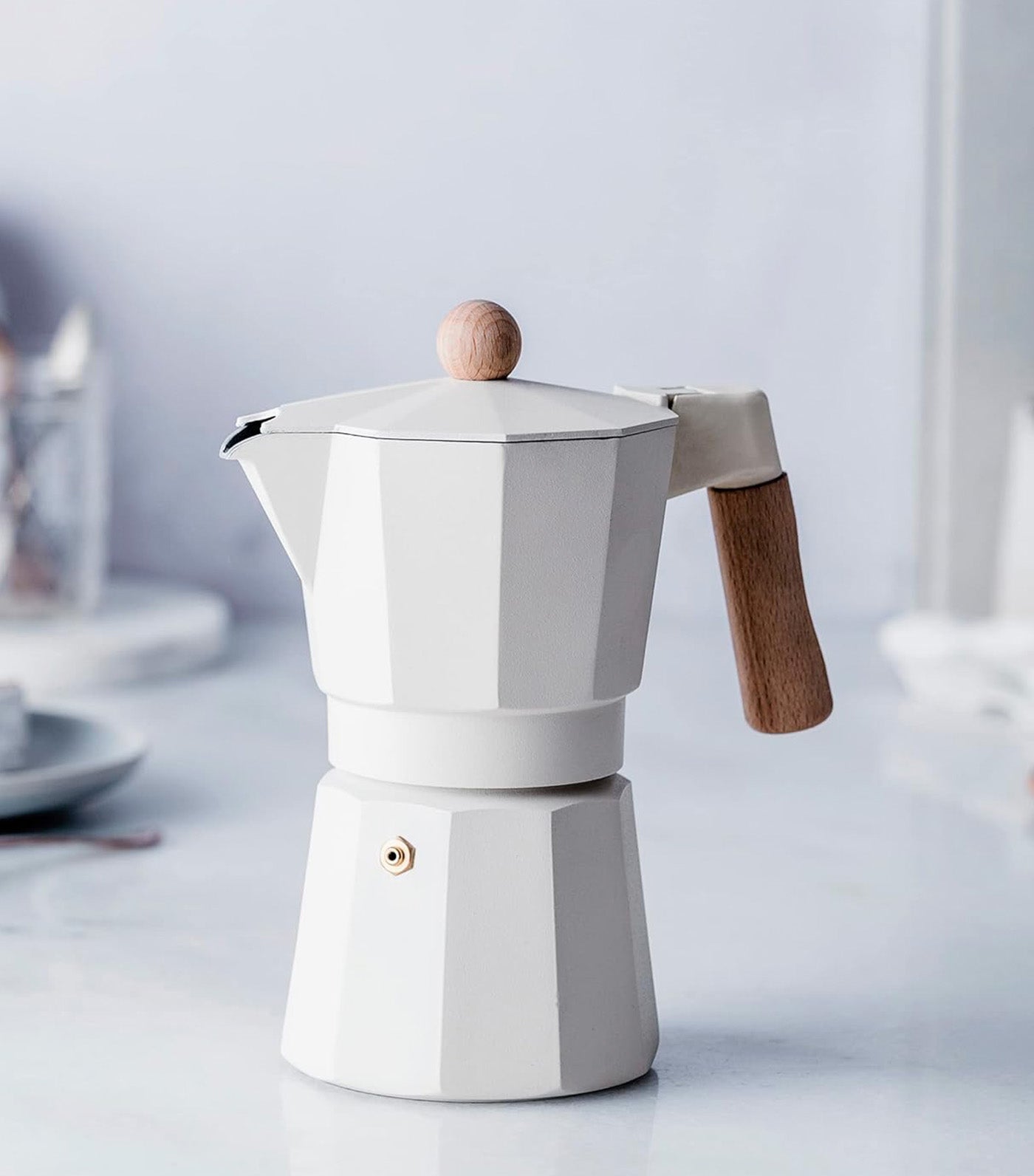 Trento White Express Coffee Maker