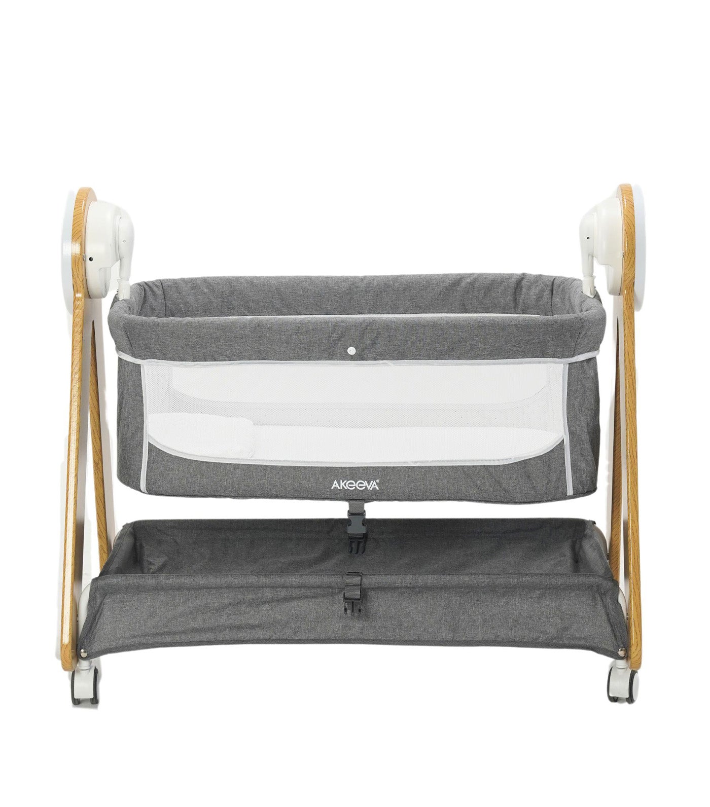 Classique Autosway Swing Crib Dark Gray