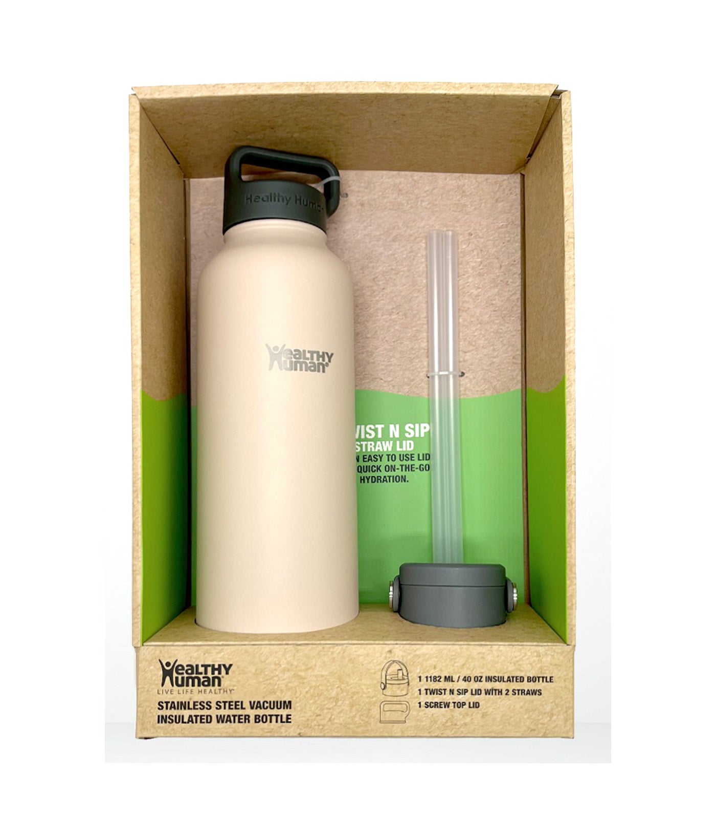 40oz Stainless Steel Stein Water Bottle