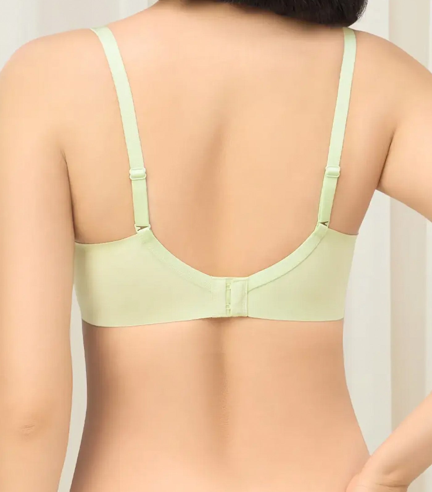 Tri-Zone Non Wired Padded Bra Sherbet Green