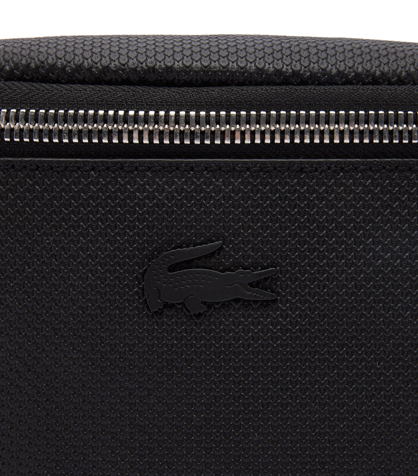 Men's Chantaco Rigid Leather Belt Bag Noir