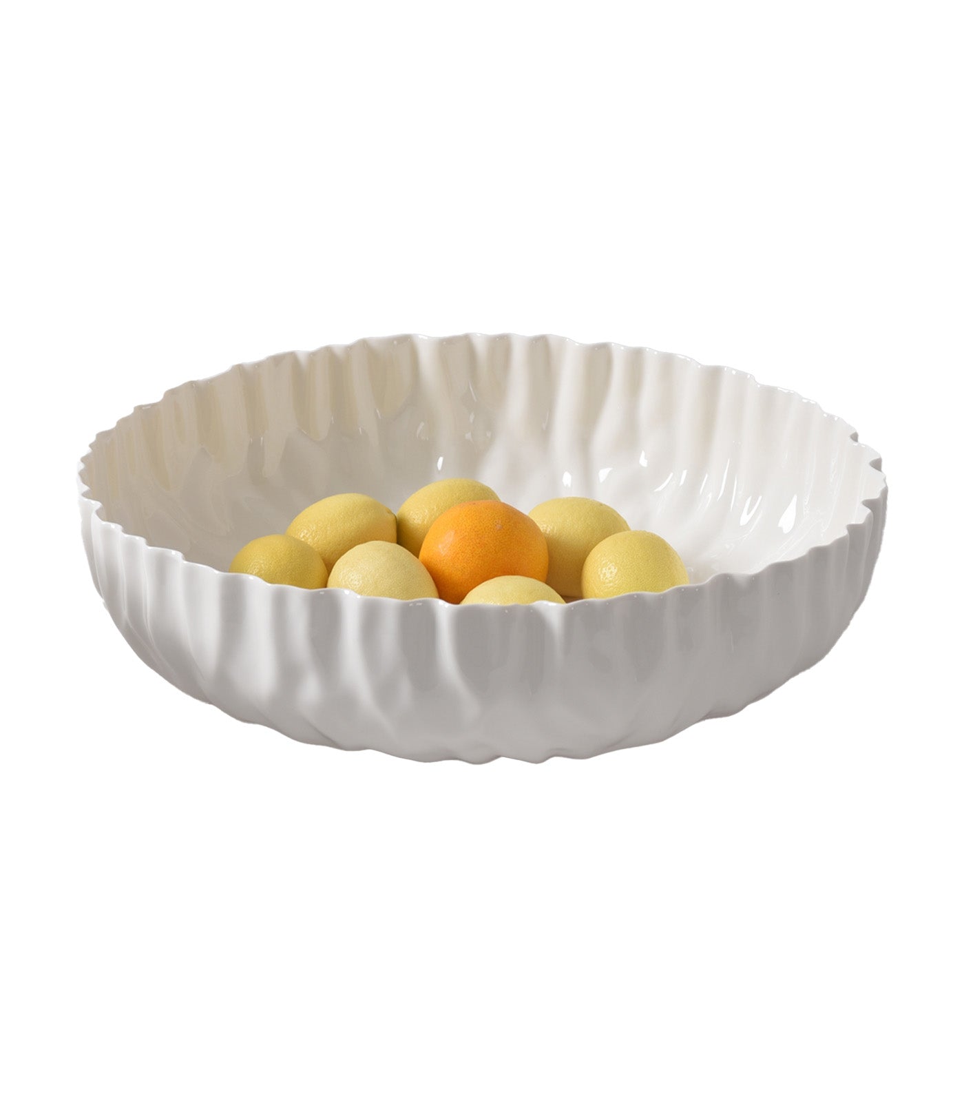 Pampa Bay Mascali Bianca Extra Large Shallow Bowl