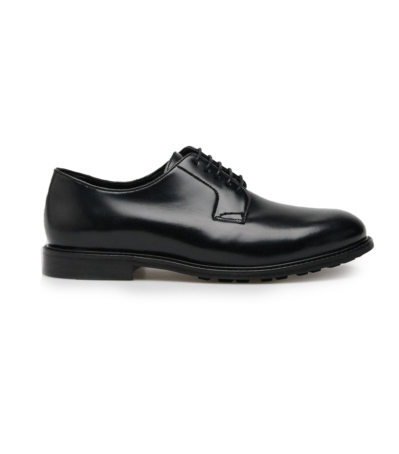 Lace-Up Dress Shoe Black