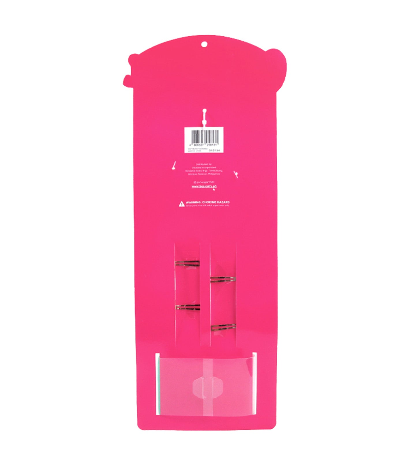 Microbag Keychain with Hair Accessories Set