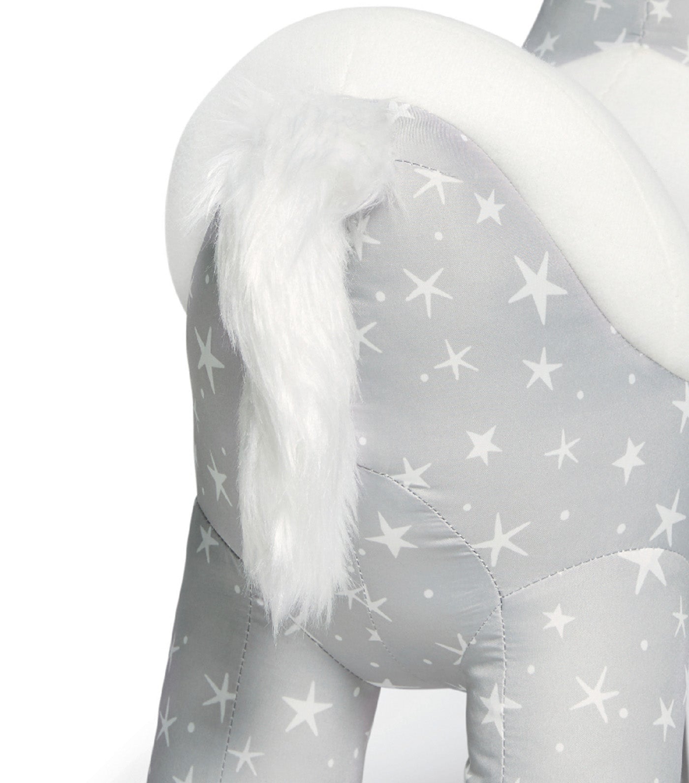 Rocking Gray Star Horse