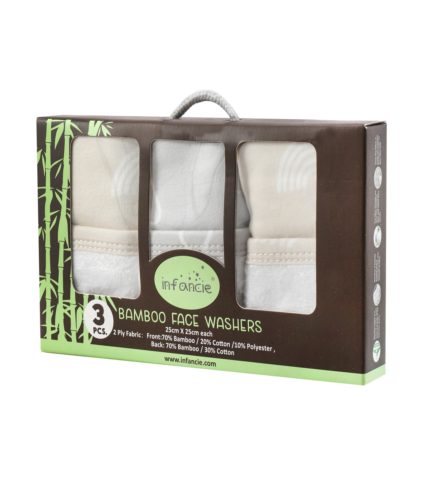 Baby Bamboo Face Wash Cloth/Towel